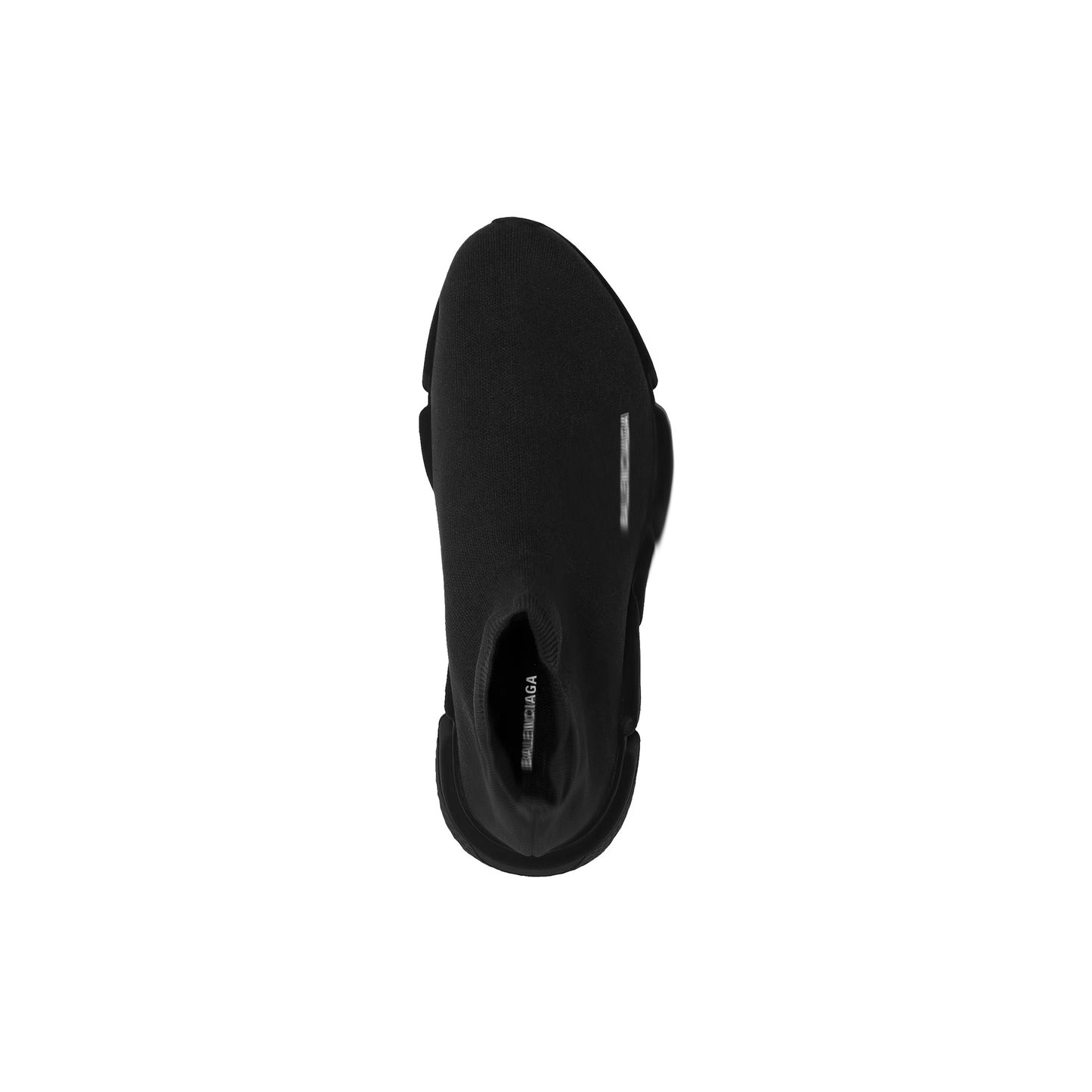BALENCIAGA MEN'S SPEED RECYCLED KNIT SNEAKER IN BLACK